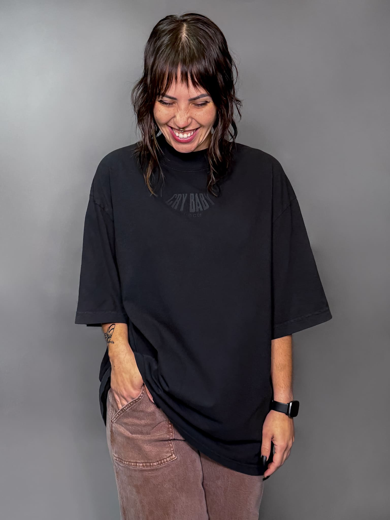 Cry Baby Oversized Tee - Image 3