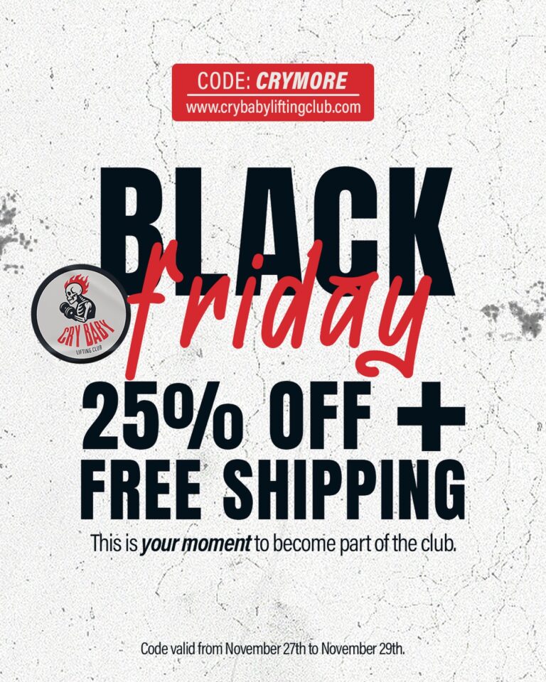 Instagram post from crybabyliftingclub. This post is in position 4.