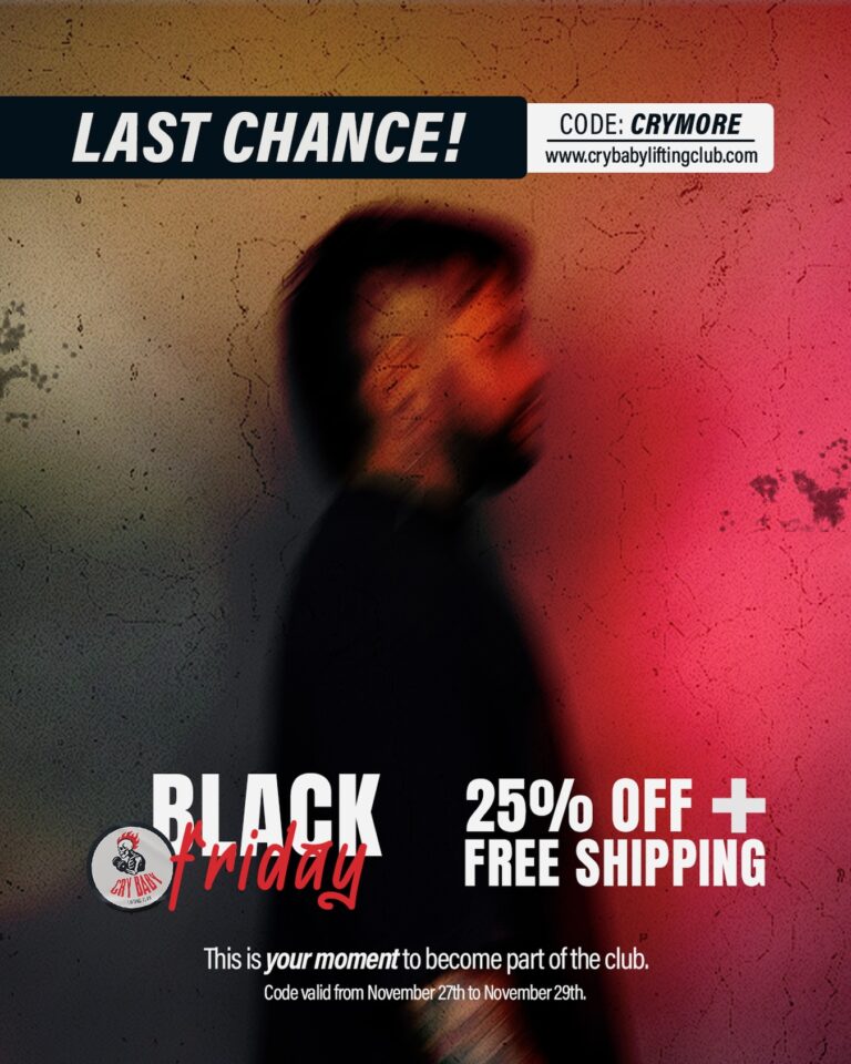 Instagram post from crybabyliftingclub. This post is in position 1.